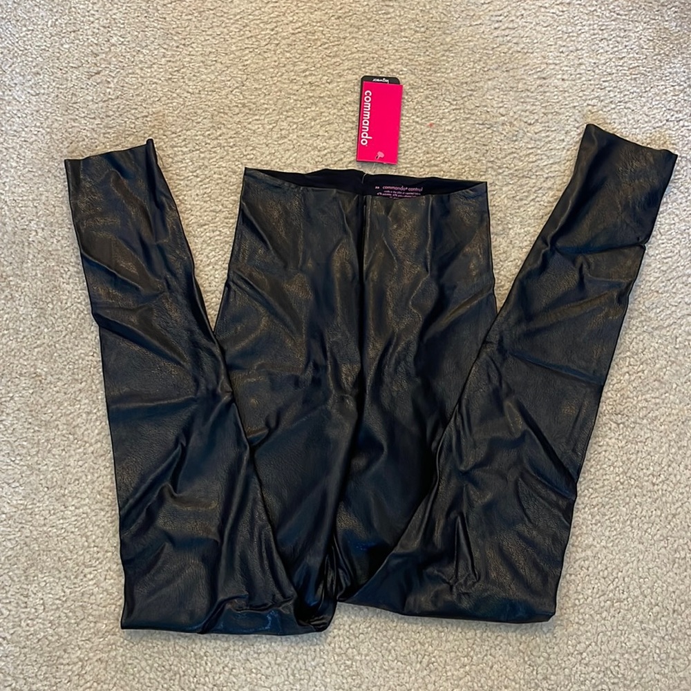 Commando faux leather legging xs